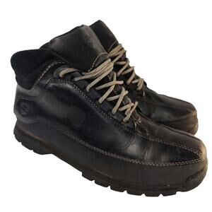 Black Vintage timberland boots sz 7